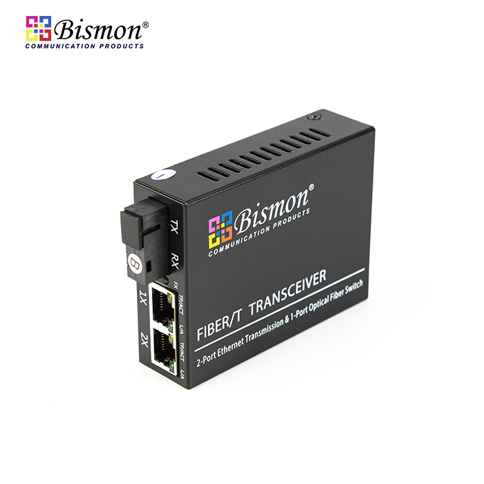 Media Converter 10/100/1000Mbps, Single-mode (20KM), Single Fiber(B type) SC port